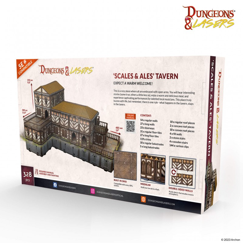 DUNGEONS & LASERS SCALES & ALES TAVERN