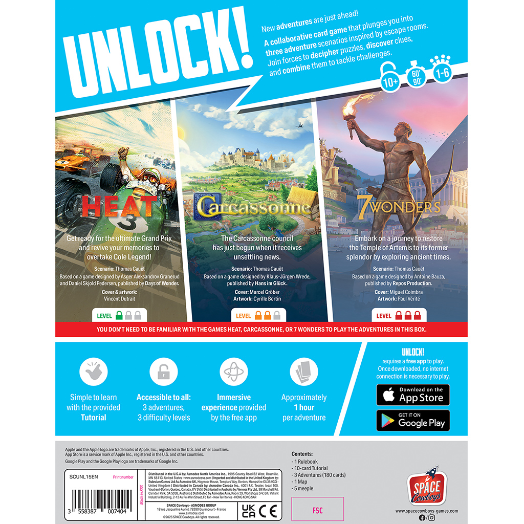 UNLOCK! NEW GAME ADVENTURES