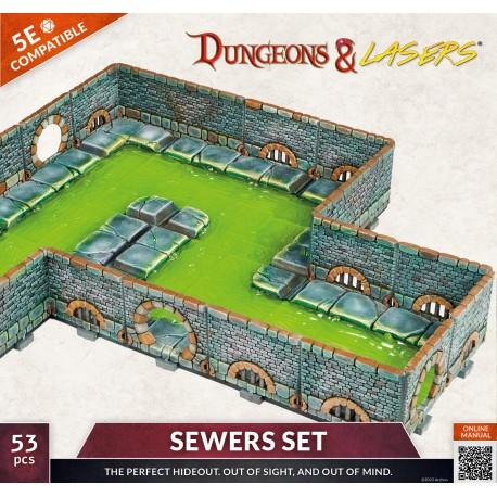 DUNGEONS & LASERS SEWERS SET