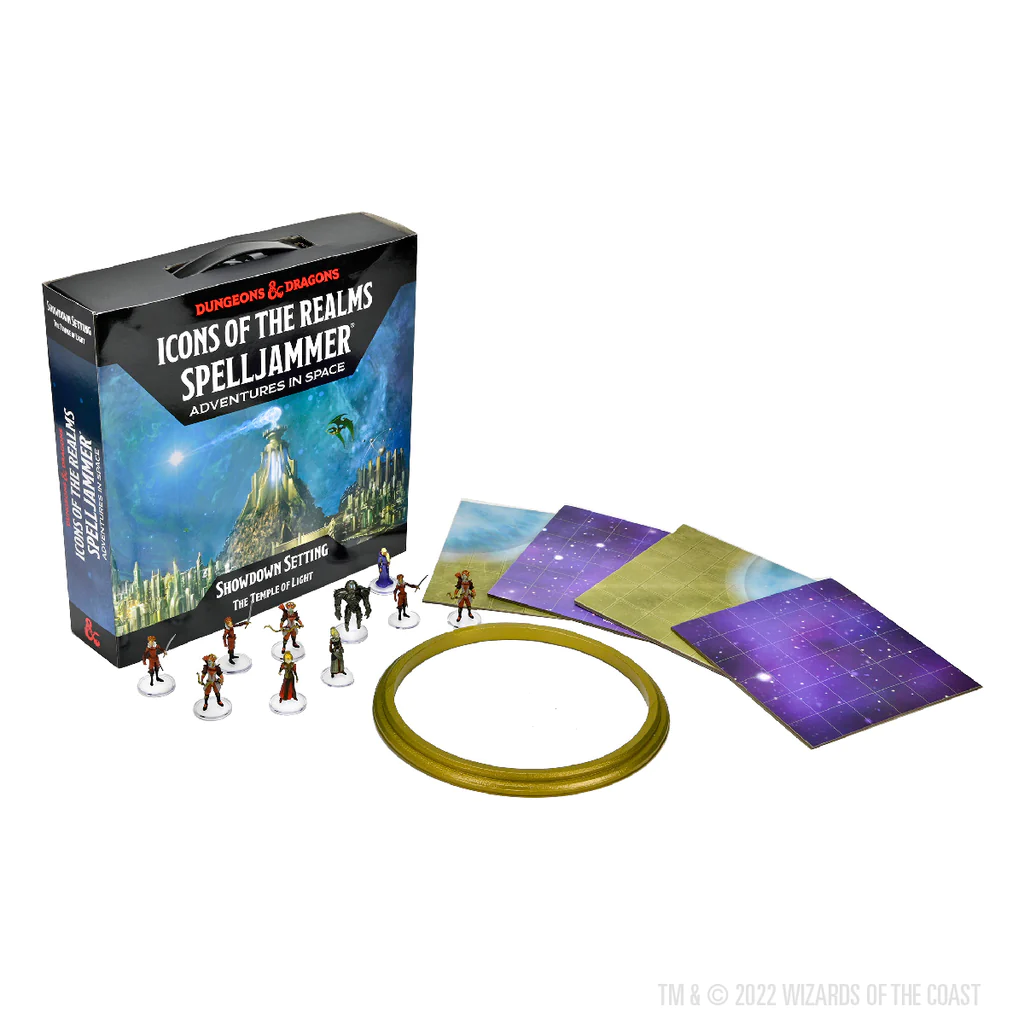 D&D ICONS OF THE REALMS SHOWDOWN SETTING THE TEMPLE OF LIGHT SHOWDOWN SETTING