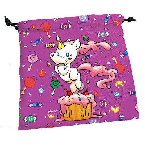 UNICORNS DICE BAG