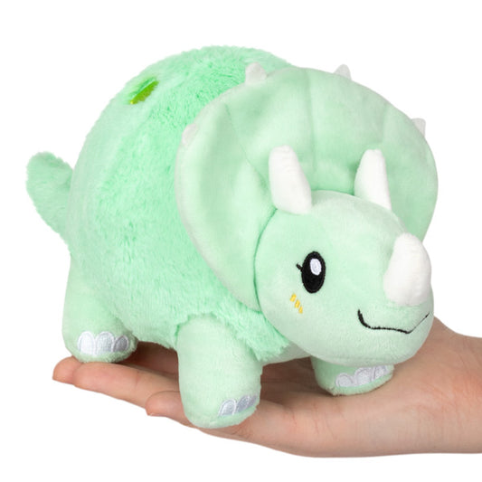 SQUISHABLE SNACKER TRICERATOPS