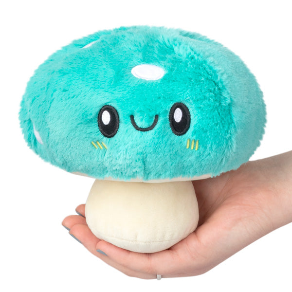 SQUISHABLE SNACKER TURQUOISE MUSHROOM