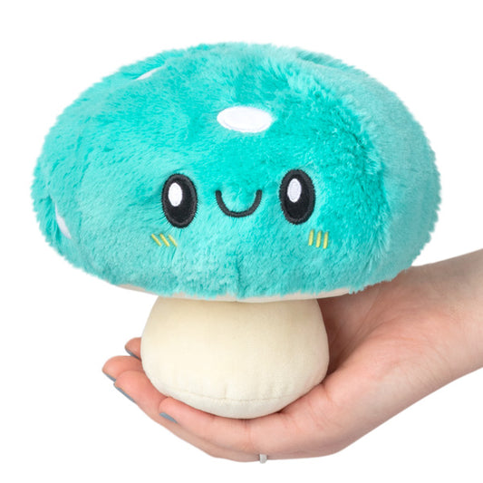 SQUISHABLE SNACKER TURQUOISE MUSHROOM
