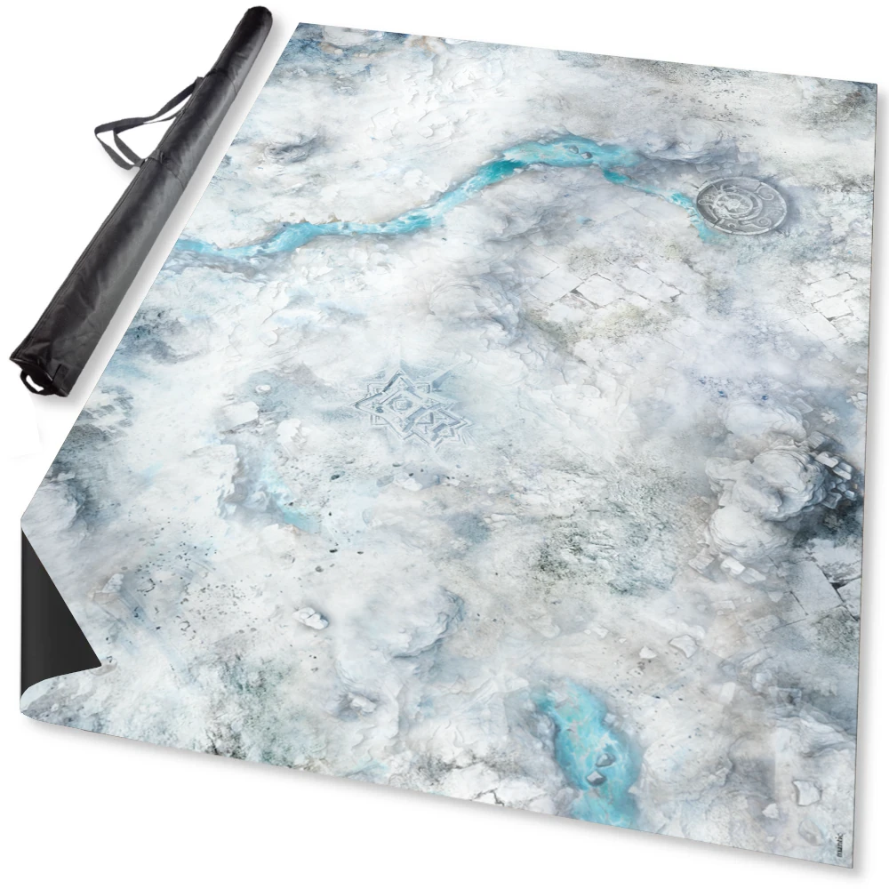 TERRAIN CRATE BATTLE MAT 6x4 SNOWFIELD