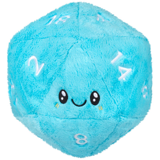 SQUISHABLE BLUE D20 DICE