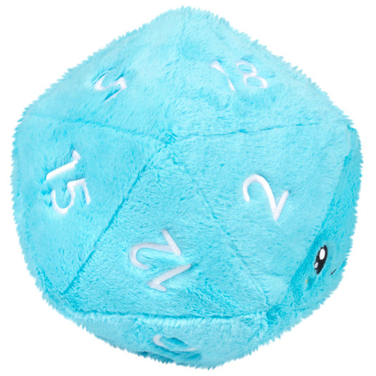 SQUISHABLE BLUE D20 DICE