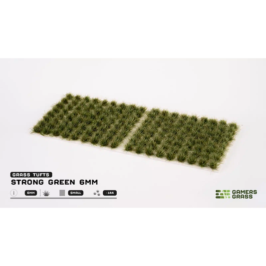 GAMER'S GRASS STRONG GREEN 6MM SMALL
