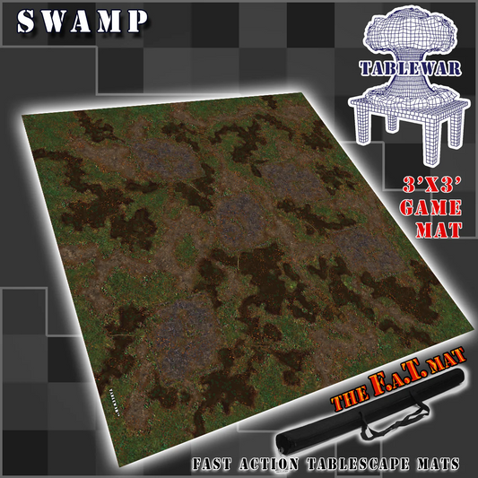 3x3 GAME MAT - SWAMP