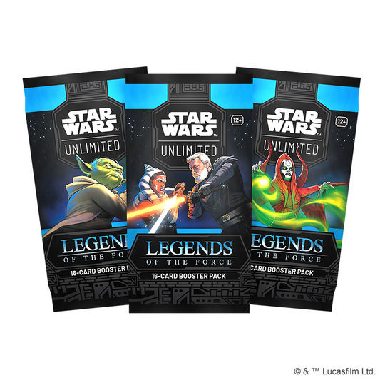 STAR WARS UNLIMITED LEGENDS OF THE FORCE: BOOSTER PACK
