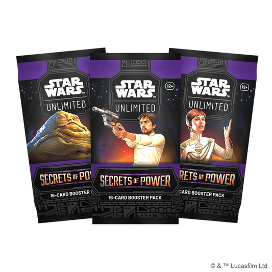 STAR WARS UNLIMITED SECRETS OF POWER: BOOSTER PACK