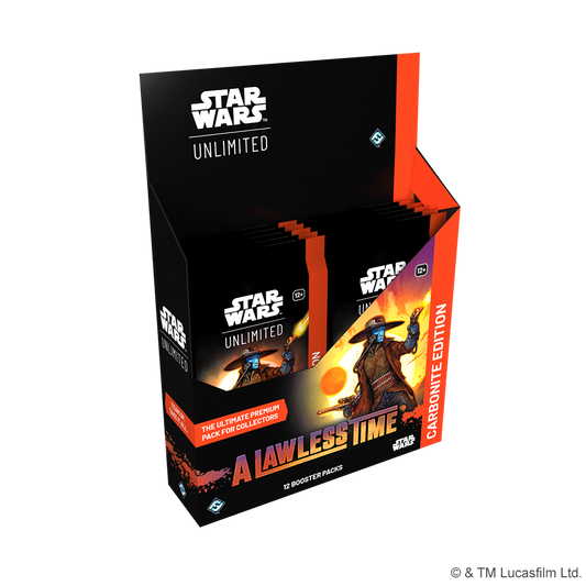 STAR WARS UNLIMITED: A LAWLESS TIME CARBONITE BOOSTER BOX