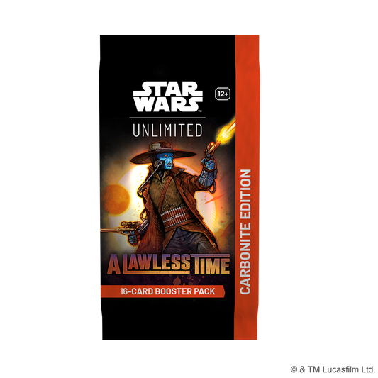 STAR WARS UNLIMITED: A LAWLESS TIME CARBONITE BOOSTER PACK