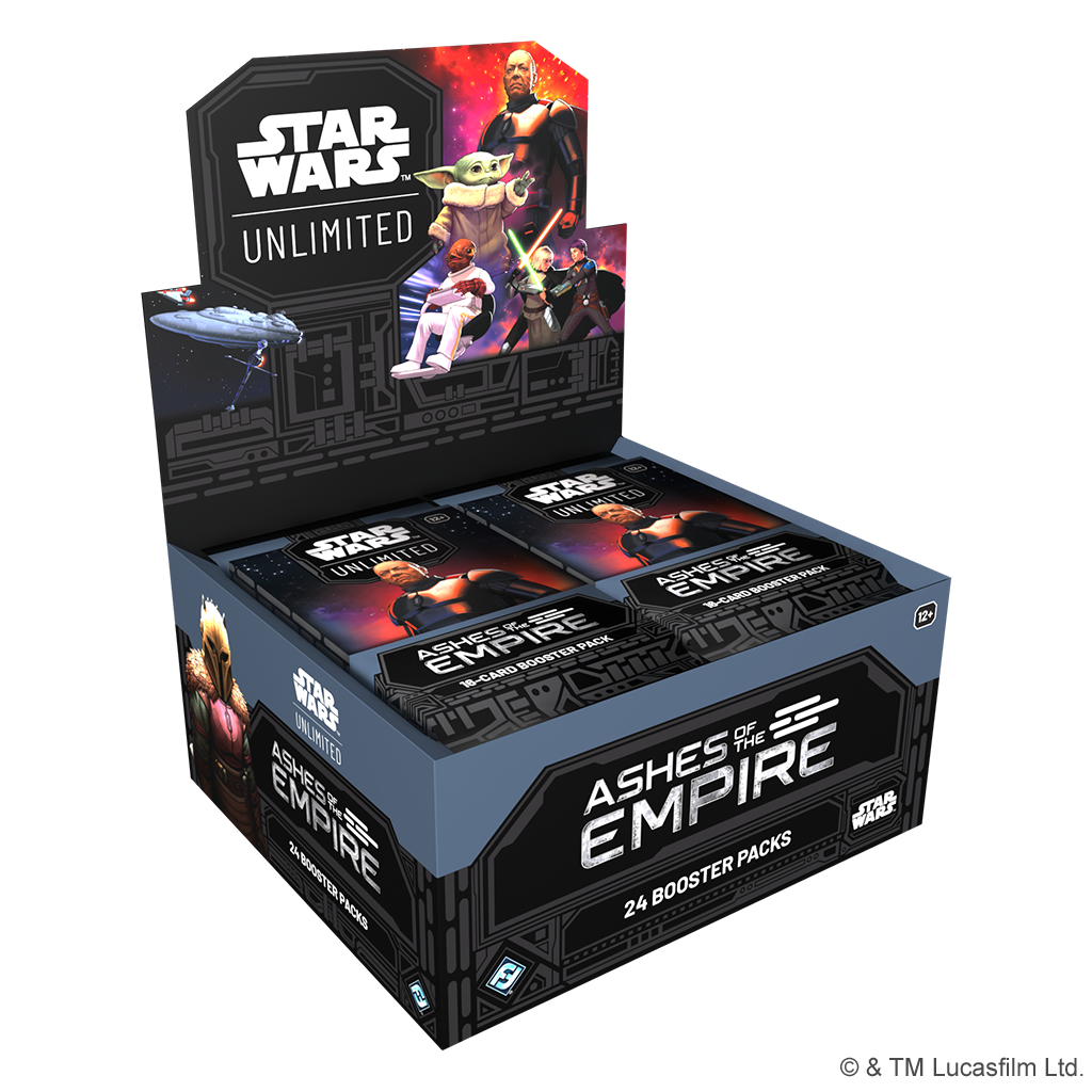STAR WARS UNLIMITIED: ASHES OF THE EMPIRE BOOSTER BOX