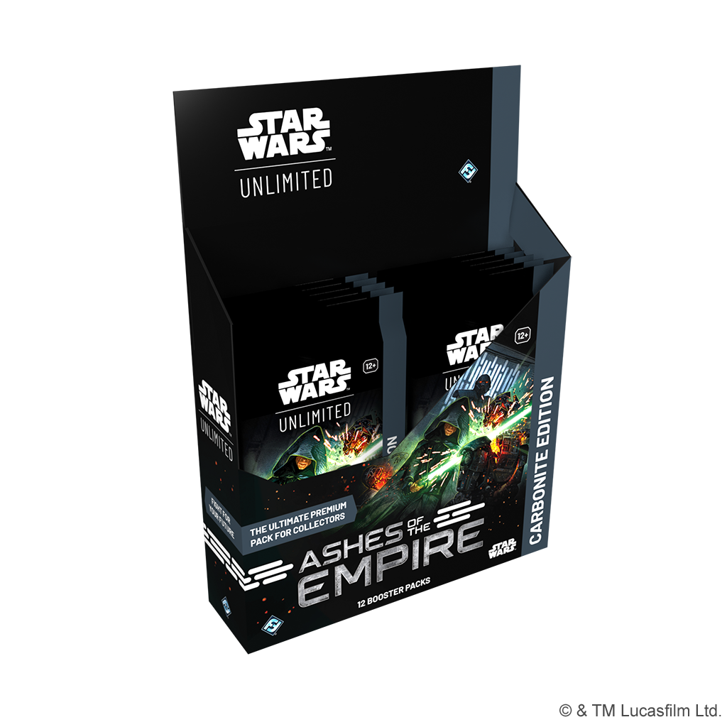 STAR WARS UNLIMITIED: ASHES OF THE EMPIRE CARBONITE BOOSTER BOX