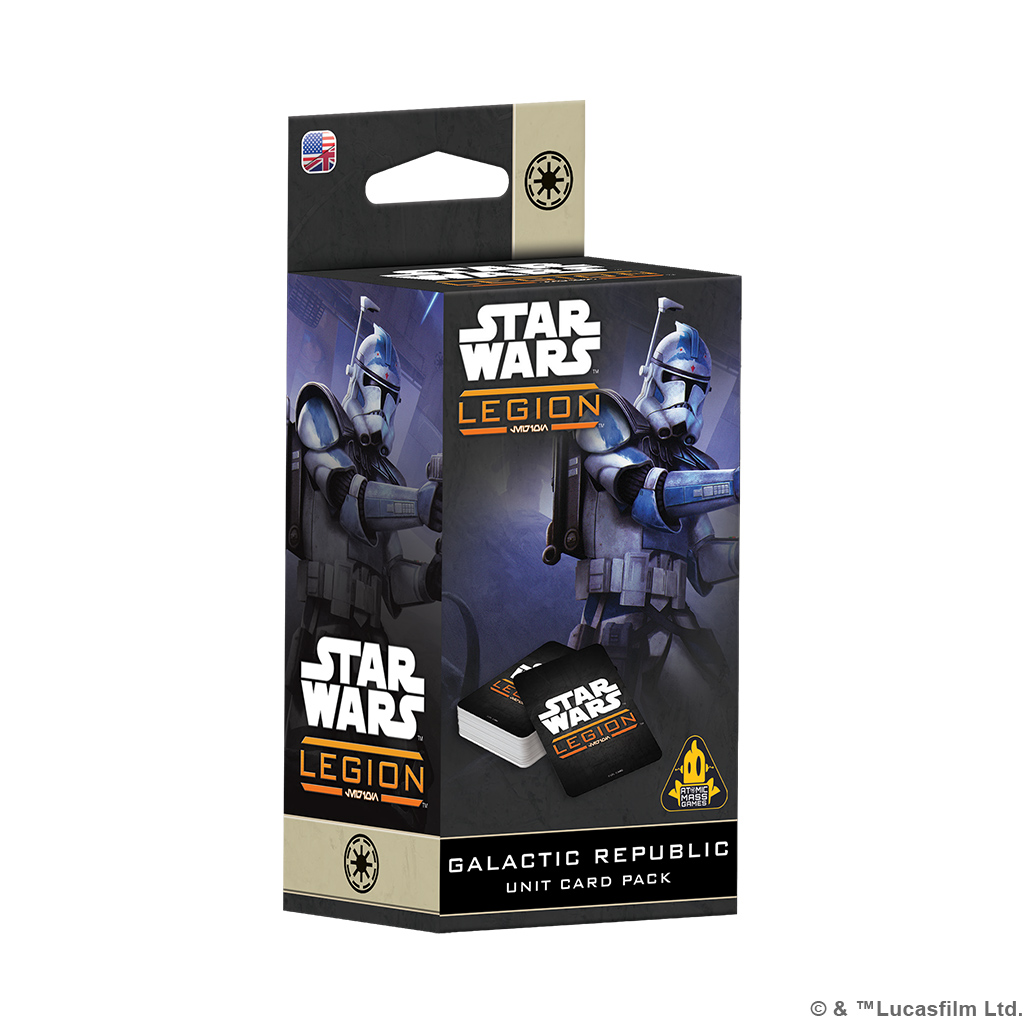 STAR WARS LEGION: GALACTIC REPUBLIC CARD PACK