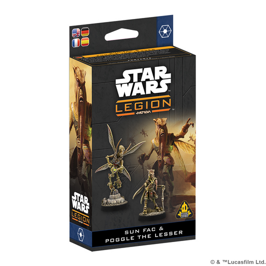STAR WARS LEGION: SUN FAC & POGGLE THE LESSER