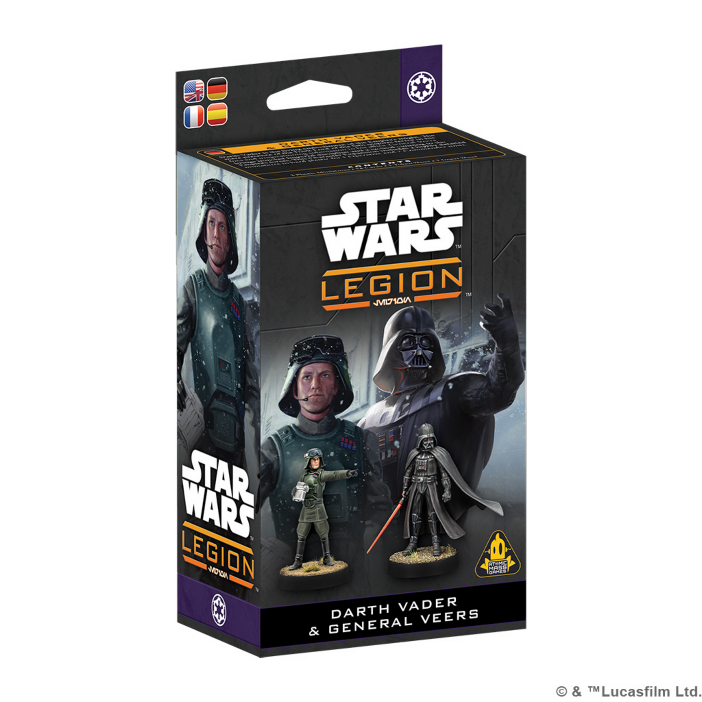 STAR WARS LEGION DARTH VADER & GENERAL VEERS