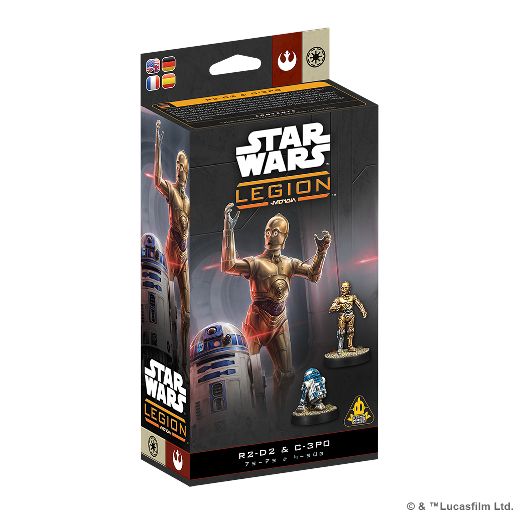 STAR WARS LEGION C-3PO & R2-D2