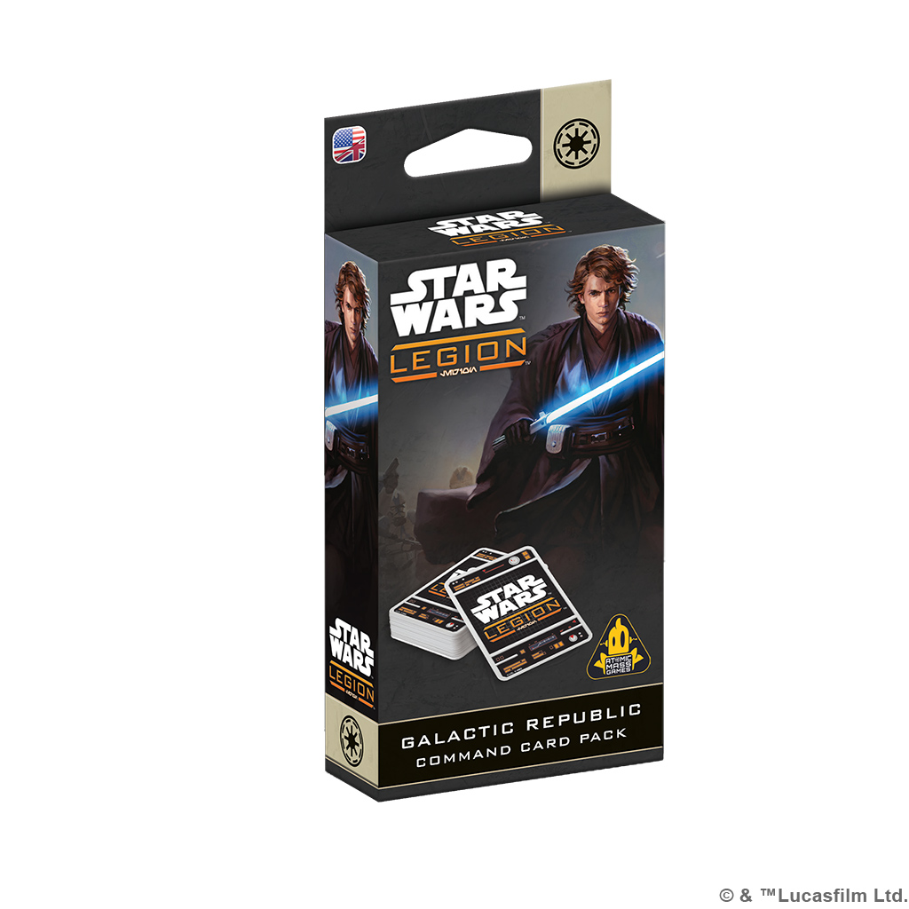 STAR WARS LEGION: GALACTIC REPUBLIC COMMAND CARD PACK
