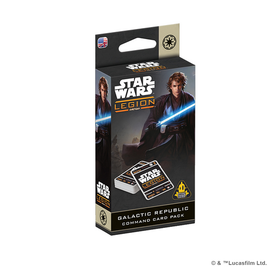 STAR WARS LEGION: GALACTIC REPUBLIC COMMAND CARD PACK