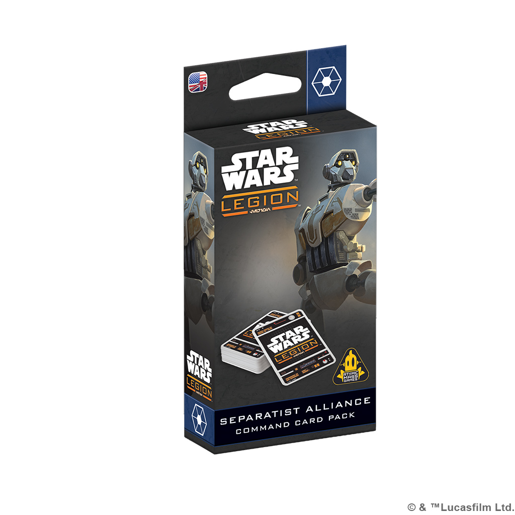 STAR WARS LEGION: SEPARATIST ALLIANCE COMMAND CARD PACK