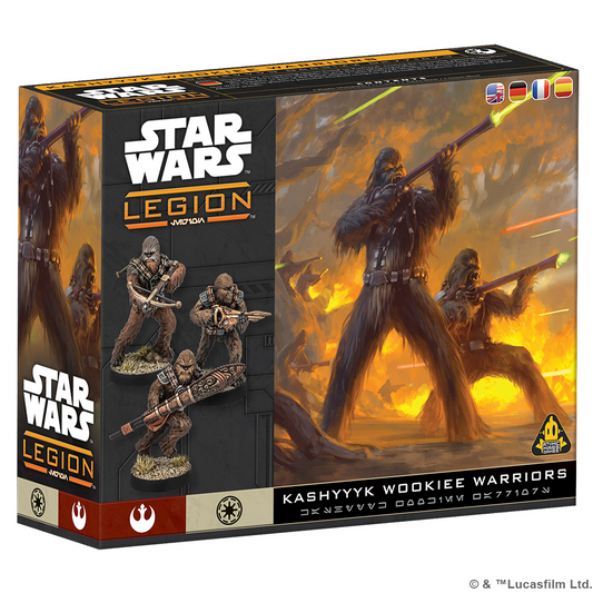 STAR WARS LEGION KASHYYYK WOOKIE WARRIORS