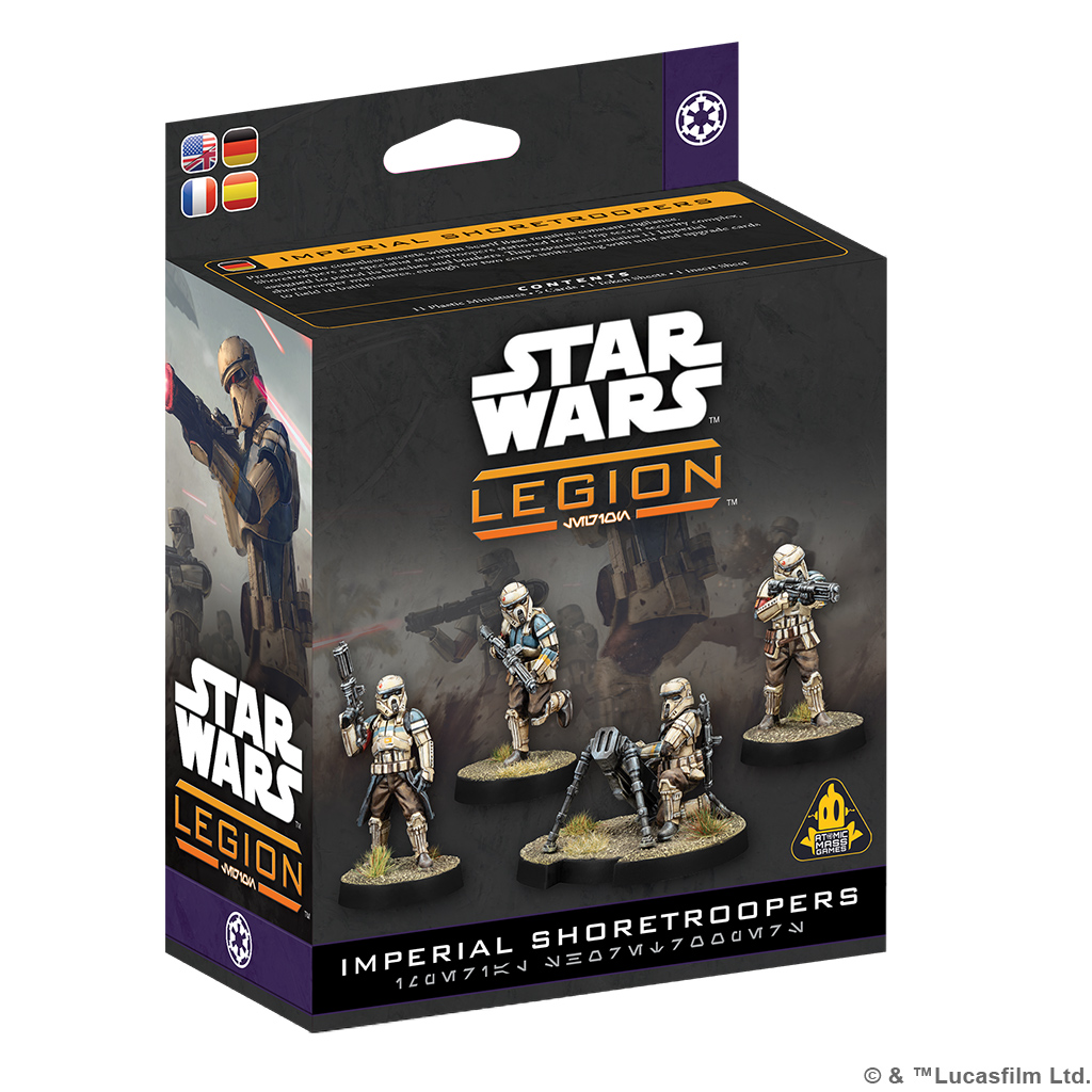 STAR WARS LEGION IMPERIAL SHORETROOPERS