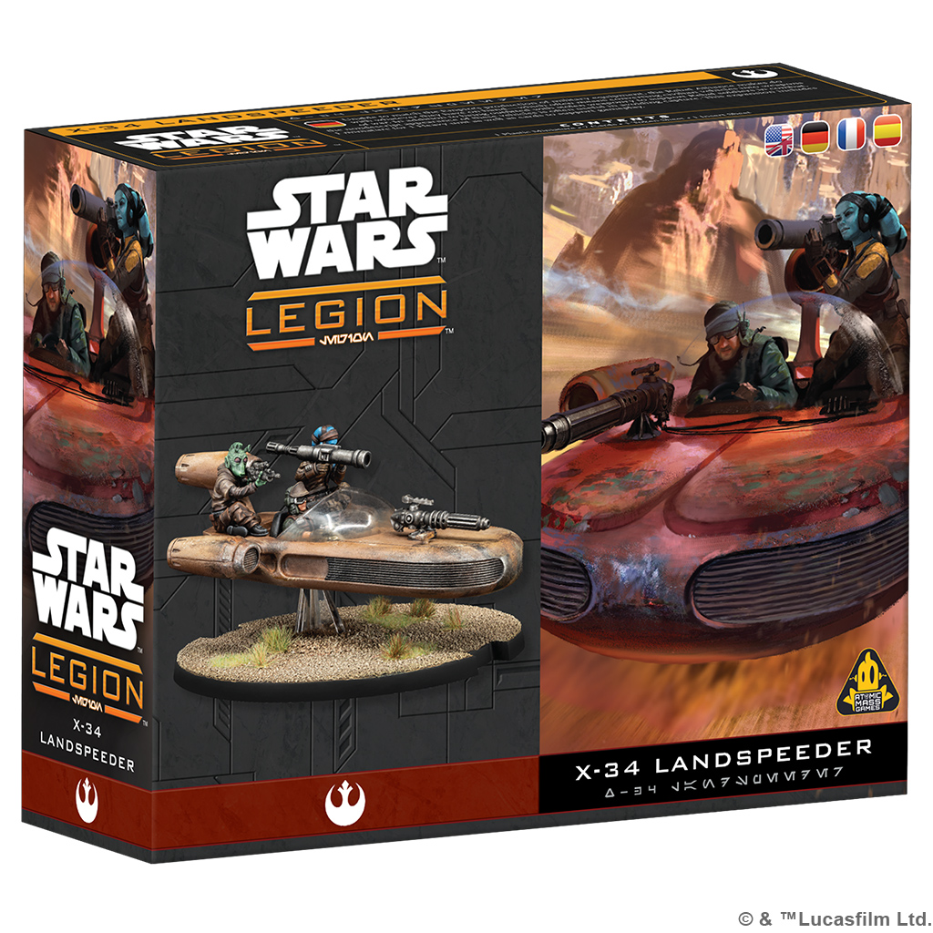 STAR WARS LEGION: X-34 LANDSPEEDER