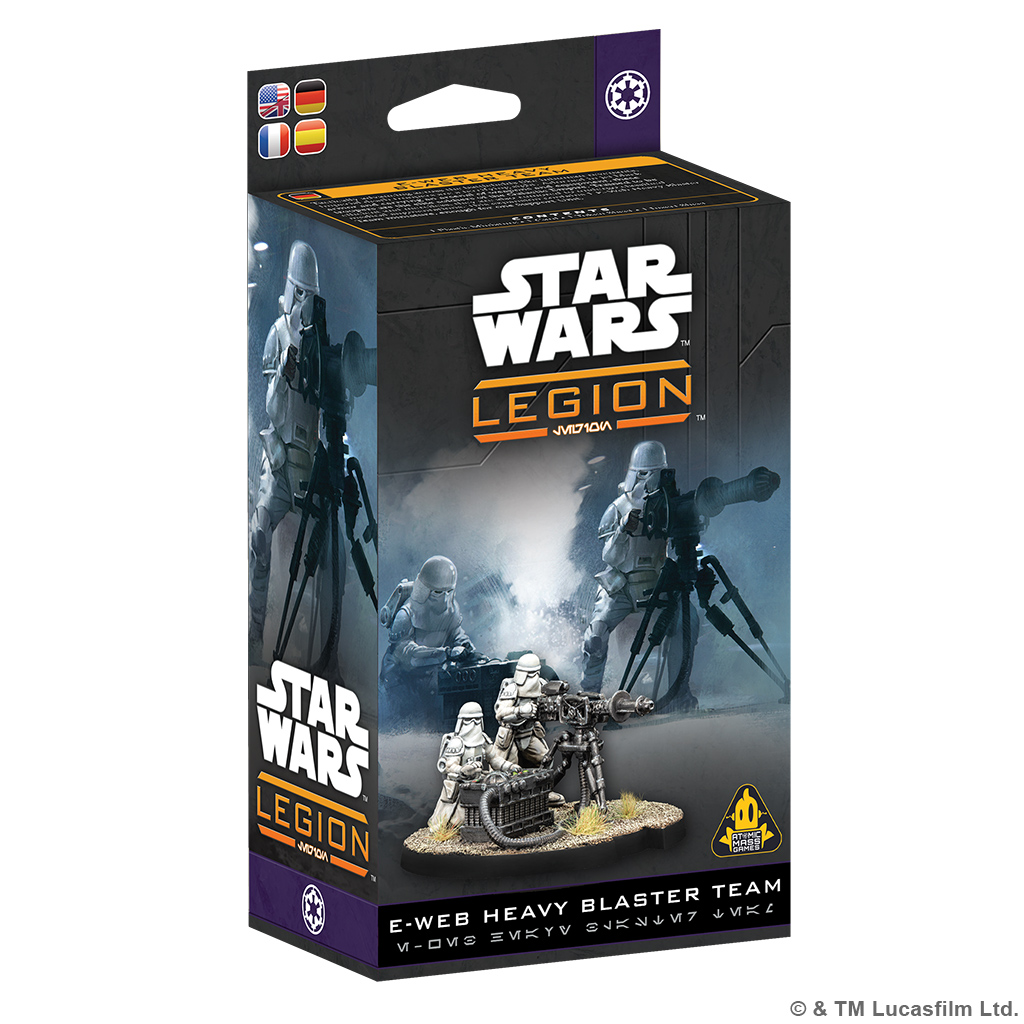 STAR WARS LEGION E-WEB HEAVY BLASTER TEAM