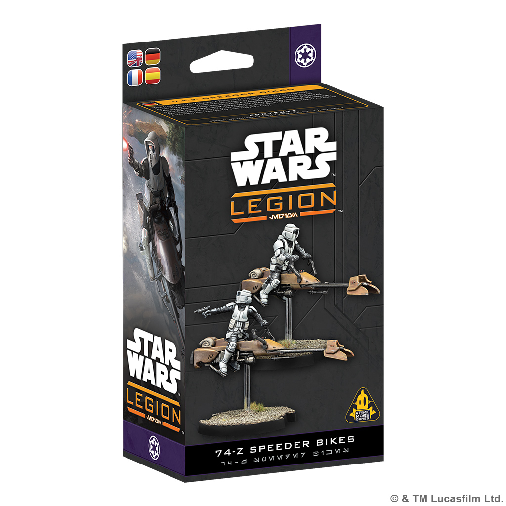 STAR WARS LEGION 74-Z SPEEDER BIKE
