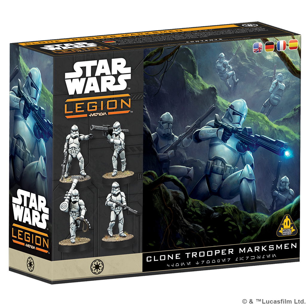 STAR WARS LEGION CLONE TROOPER MARKSMEN