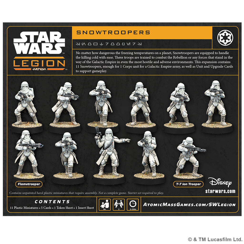 STAR WARS LEGION: SNOWTROOPERS