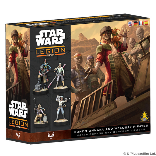 STAR WARS LEGION: HONDO OHNAKA & WEEQUAY PIRATES