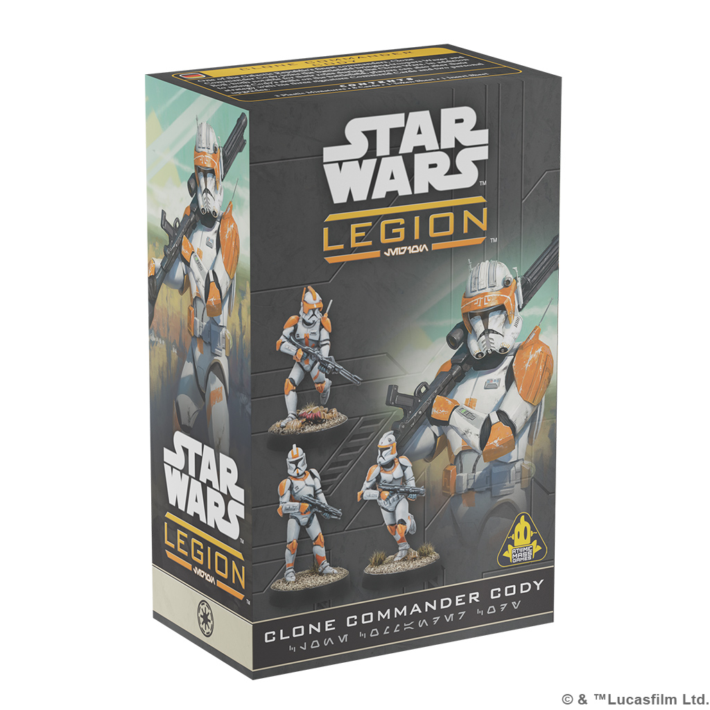 STAR WARS LEGION CLONE COMMANDER CODY