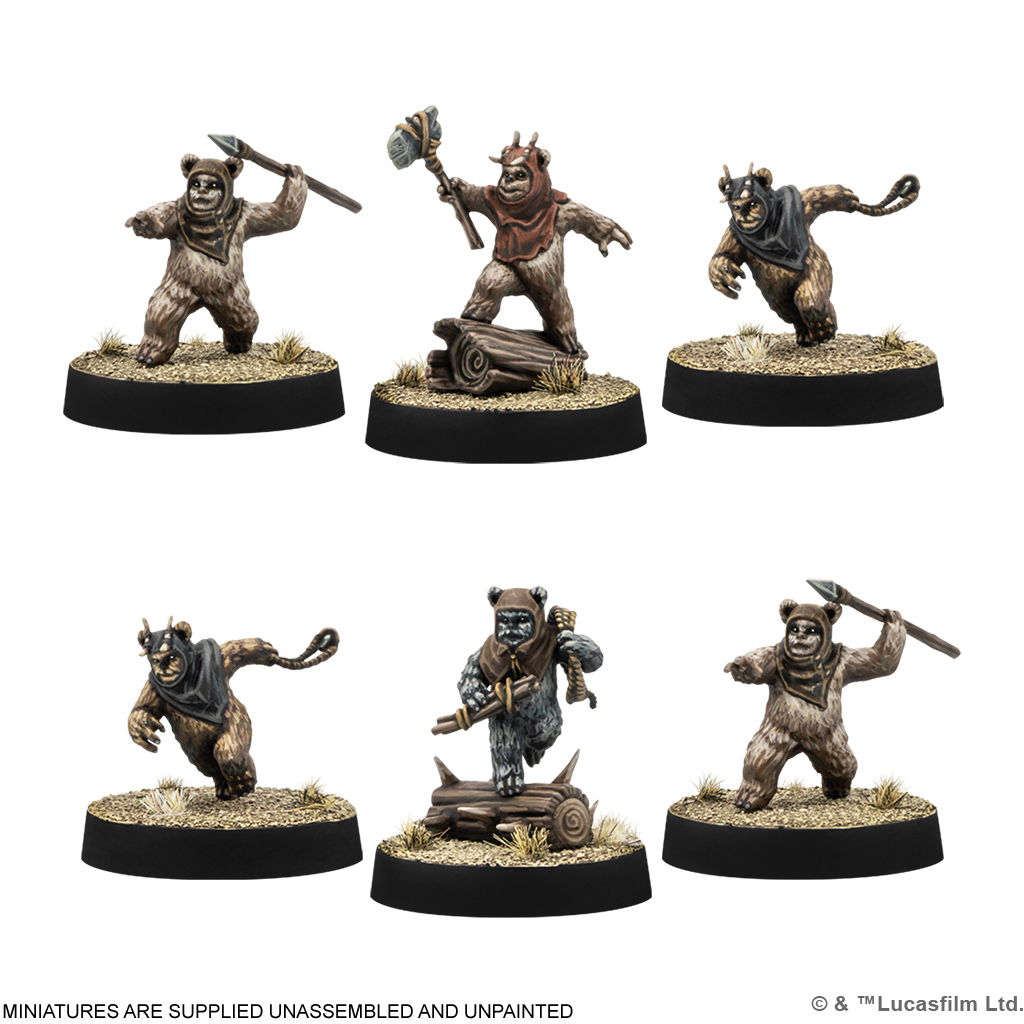STAR WARS LEGION EWOK WARRIORS