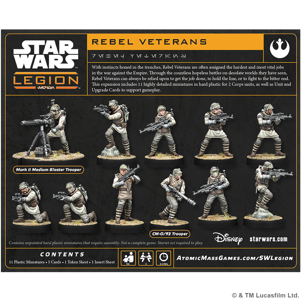 STAR WARS LEGION: REBEL VETERANS