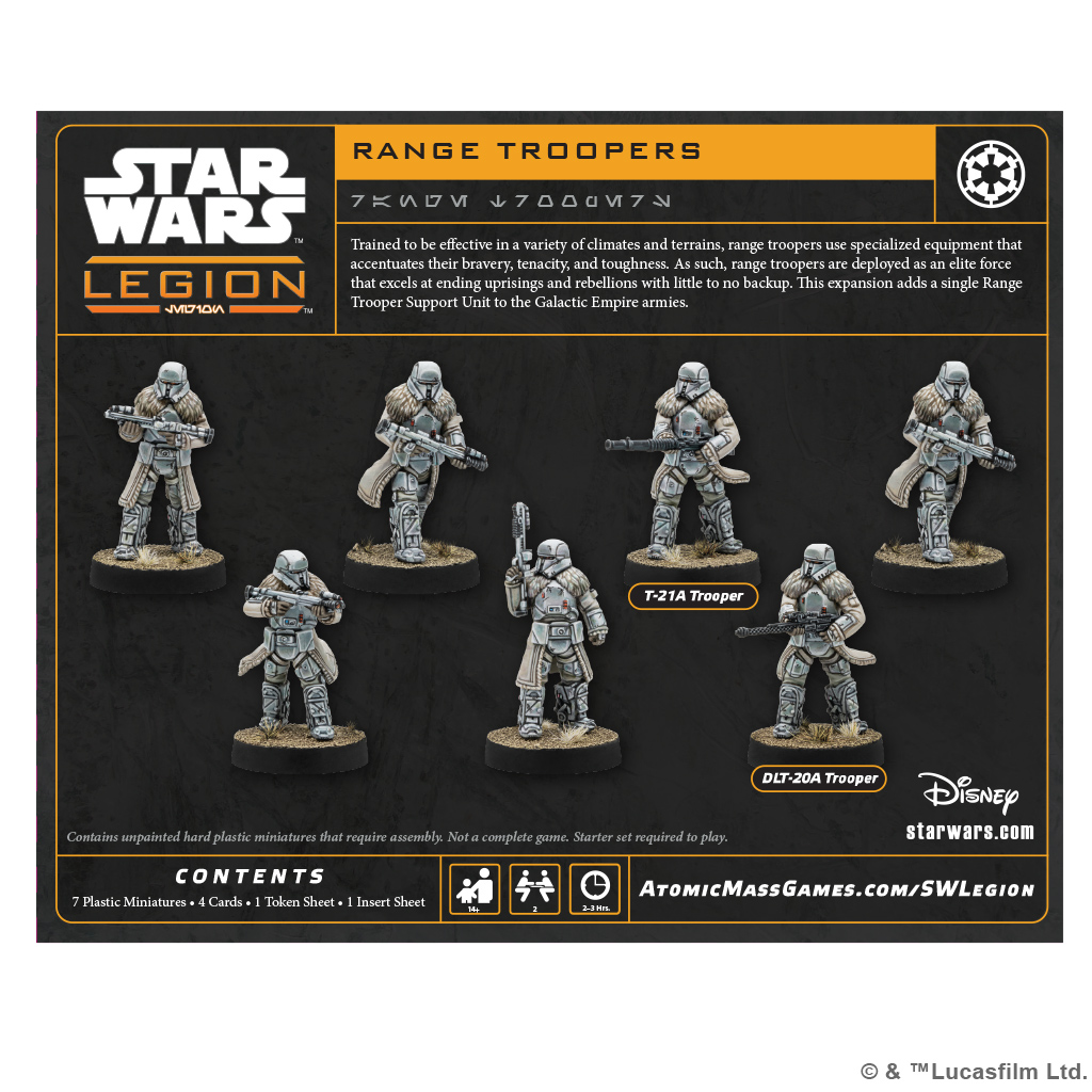 STAR WARS LEGION: RANGE TROOPERS
