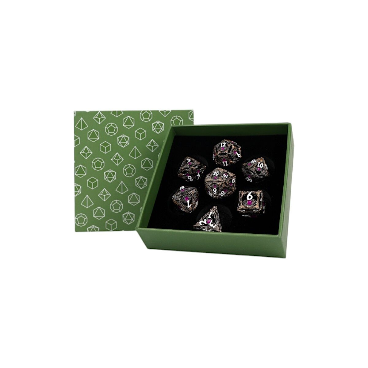 HOLLOW METAL DICE: DRAGON EYE