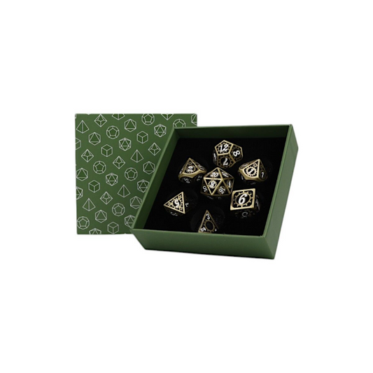 HOLLOW METAL DICE: CLOCKWORK SUN