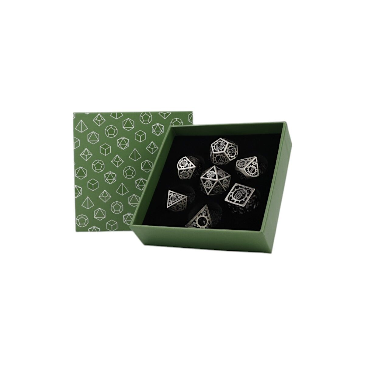 HOLLOW METAL DICE: CLOCKWORK SUN