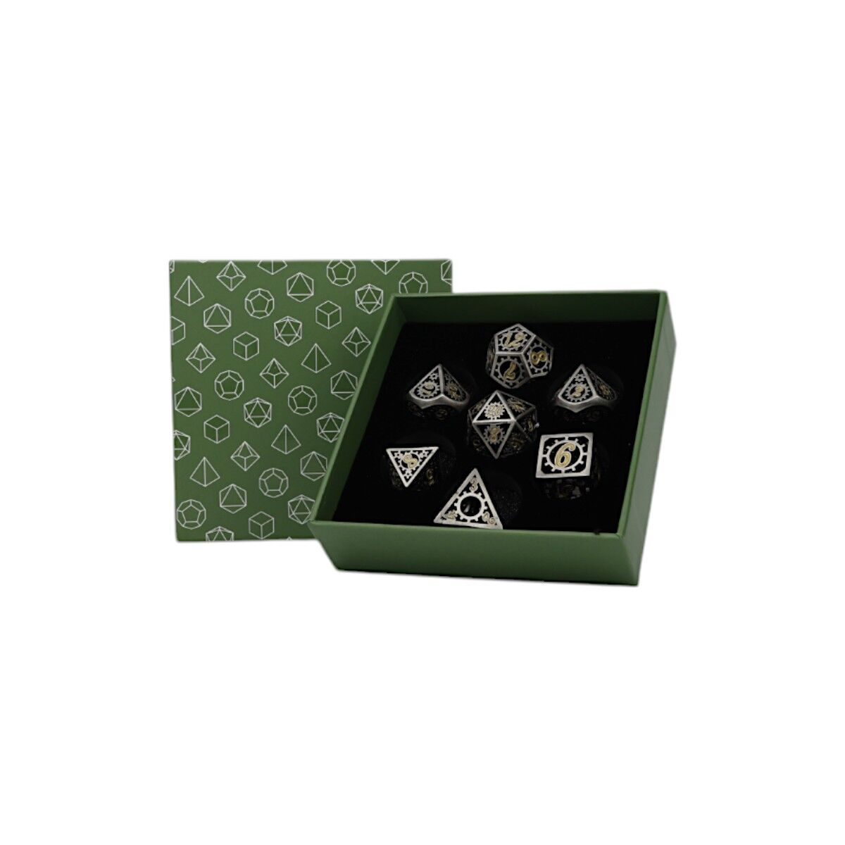 HOLLOW METAL DICE: CLOCKWORK SUN