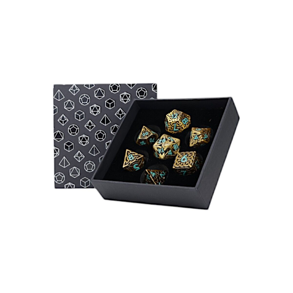 HOLLOW METAL DICE: CELTIC