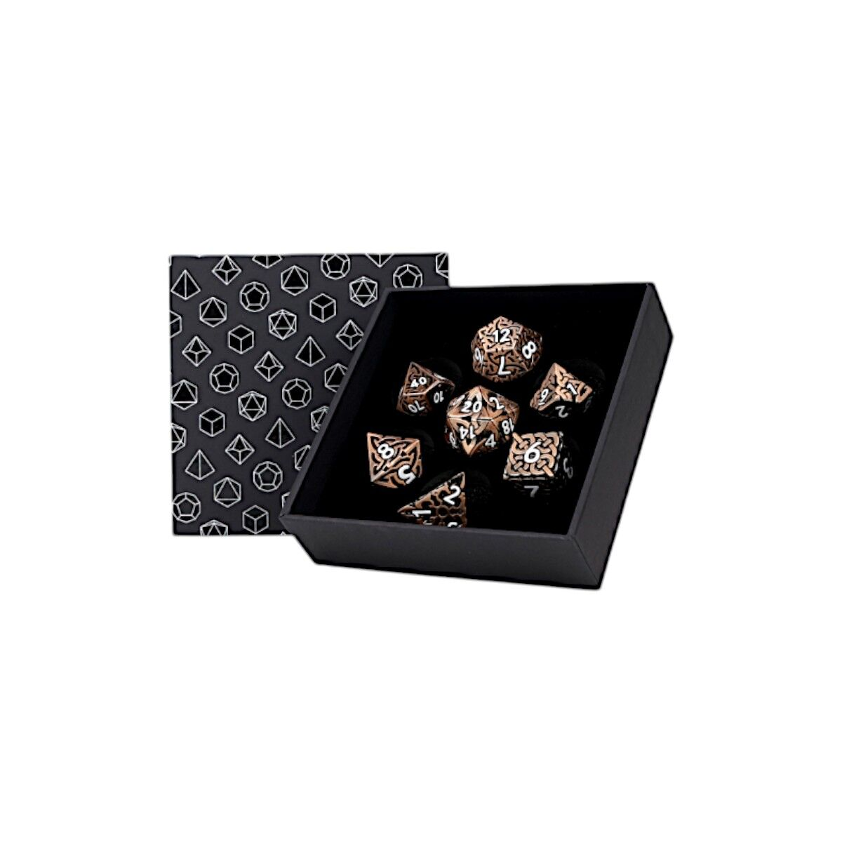 HOLLOW METAL DICE: CELTIC