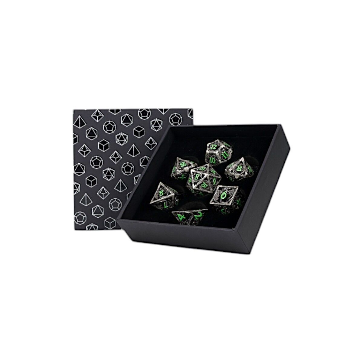 HOLLOW METAL DICE: DRAGON