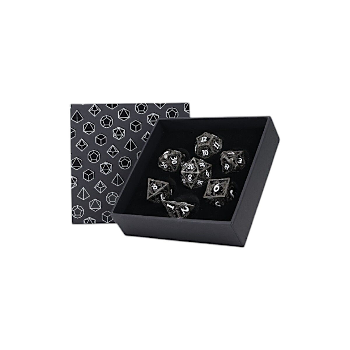 HOLLOW METAL DICE: DRAGON