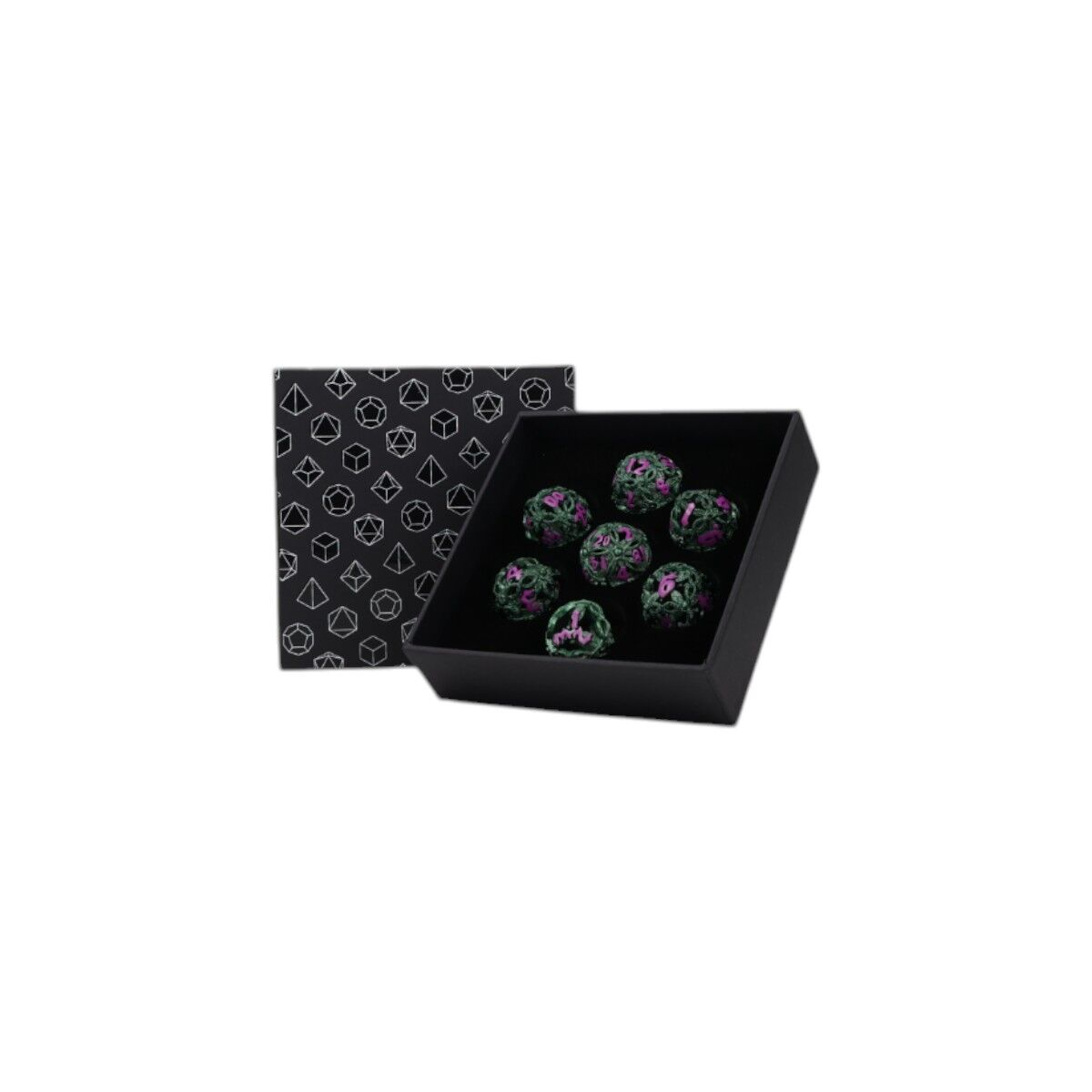 HOLLOW METAL DICE: VINES