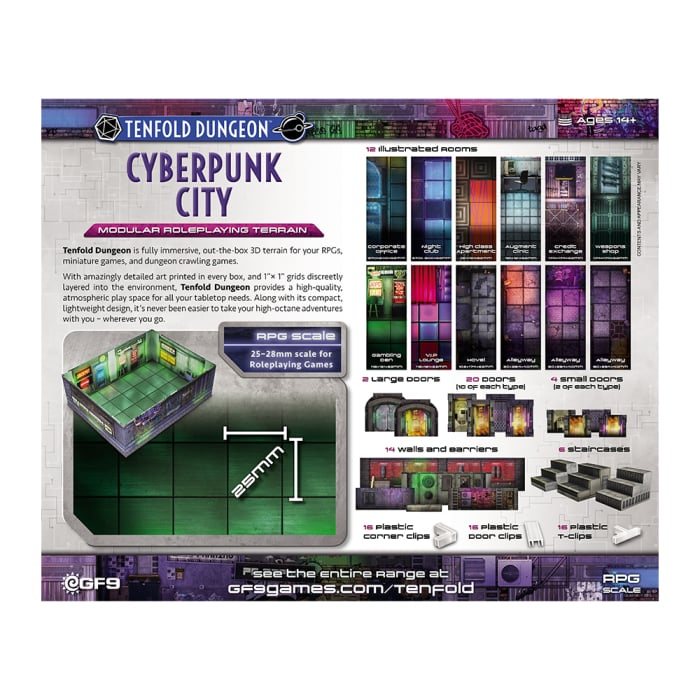 TENFOLD DUNGEON SCI-FI CYBERPUNK CITY