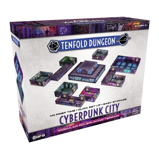 TENFOLD DUNGEON SCI-FI CYBERPUNK CITY
