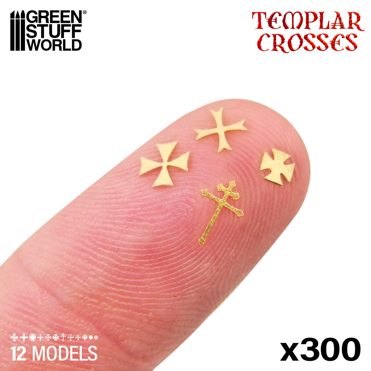 GSW BRASS TEMPLAR CROSSES